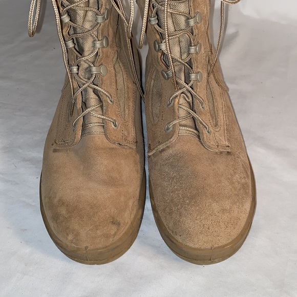 Belleville 390 DES mens hot weather dessert tan combat boots size 7 XW - Picture 2 of 7